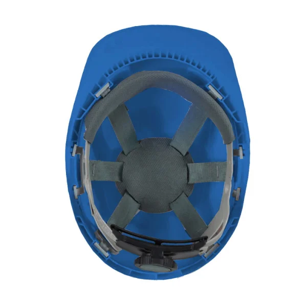 Kask ochronny MORION budowlany – ABS, wentylacja, 4-punktowy pasek - zdjęcie 4