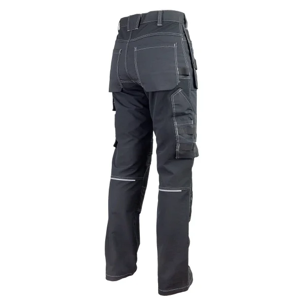 Spodnie robocze URGENT 712 – poliester + spandex, odporne na rozdarcia - zdjęcie 3