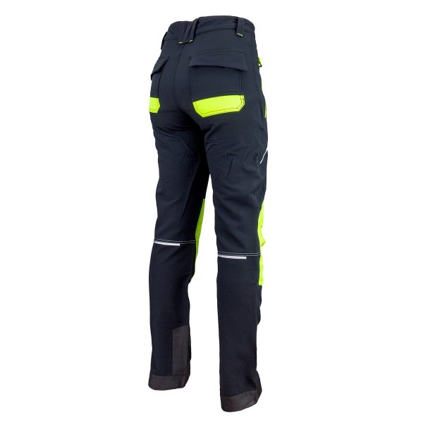 Spodnie robocze do pasa URGENT 718 – softshell, komfortowe, oddychające - zdjęcie 4