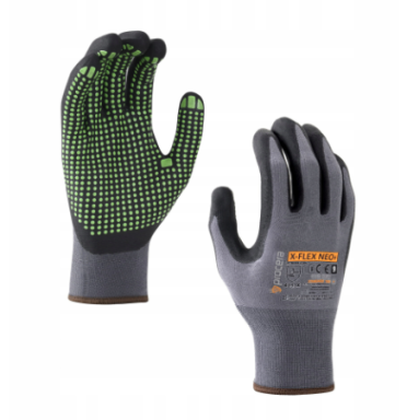 Rękawice robocze X-FLEX NEO PLUS – powlekane nitrylem, EN 388