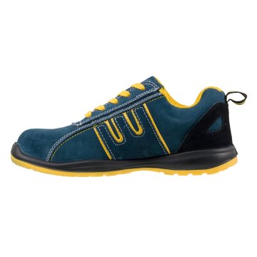 Buty robocze URGENT 212 S1 - lekkie półbuty zamszowe, stalowy podnosek, antypoślizgowa podeszwa - zdjęcie 2