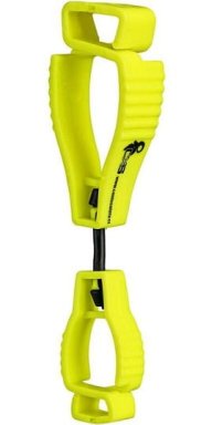 CXS Klips odblaskowy – do rękawic, kluczy i narzędzi, kolor żółty
