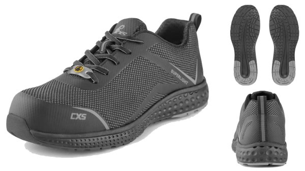 Półbuty robocze CXS LAND BADU O1 ESD – oddychające i antypoślizgowe