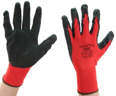 Rękawice robocze ochronne URGENT 1003 latex