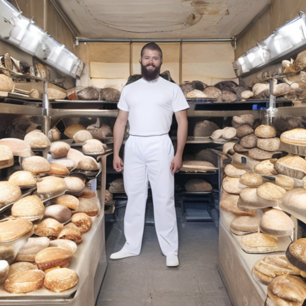 Spodnie medyczno-gastr. z kieszeniami - zdjęcie 5