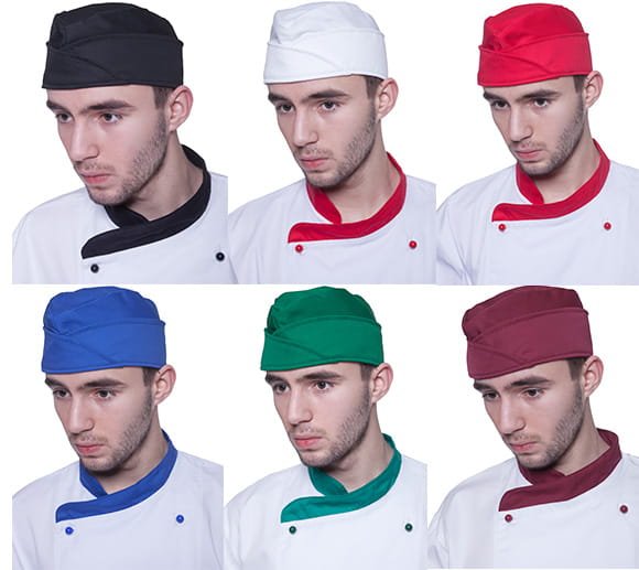 Furażerka elanobawełna zakładana gastronomiczna