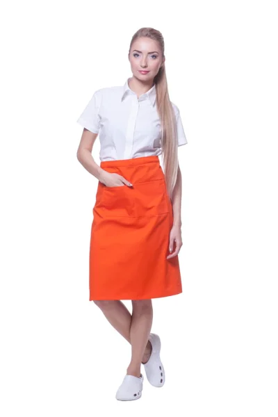 Elegancka Zapaska Kelnerska Średniej Długości - zdjęcie 2