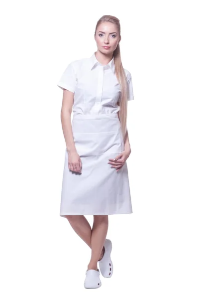 Elegancka Zapaska Kelnerska Średniej Długości - zdjęcie 11