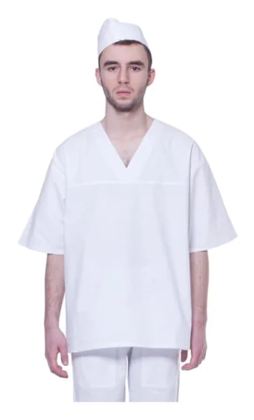 Bluza piekarska 100% bawełna przewiewna - zdjęcie 3