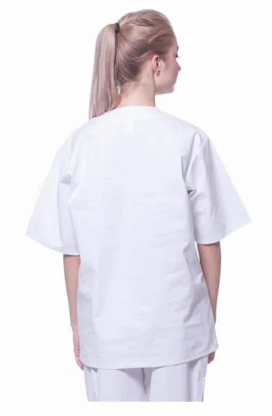 Bluza piekarska 100% bawełna przewiewna - zdjęcie 8