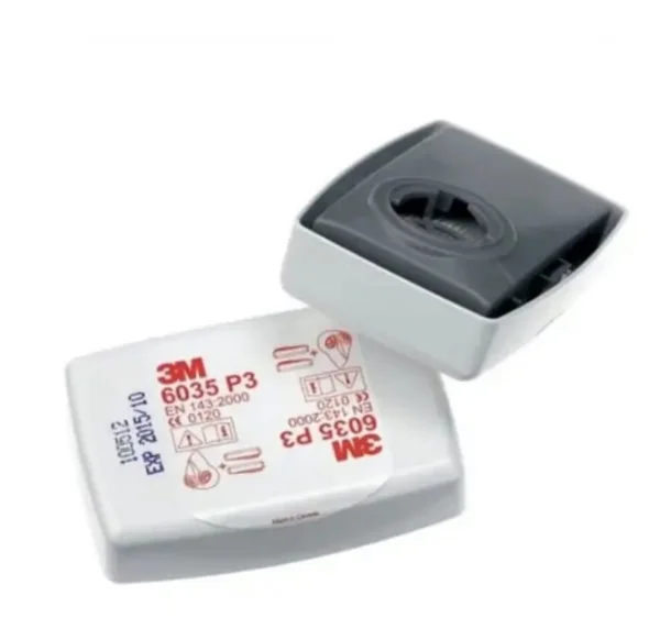 Skuteczna Ochrona Przed Pyłami i Substancjami Toksycznymi #Filtr 3M 6035 P3 - zdjęcie 2