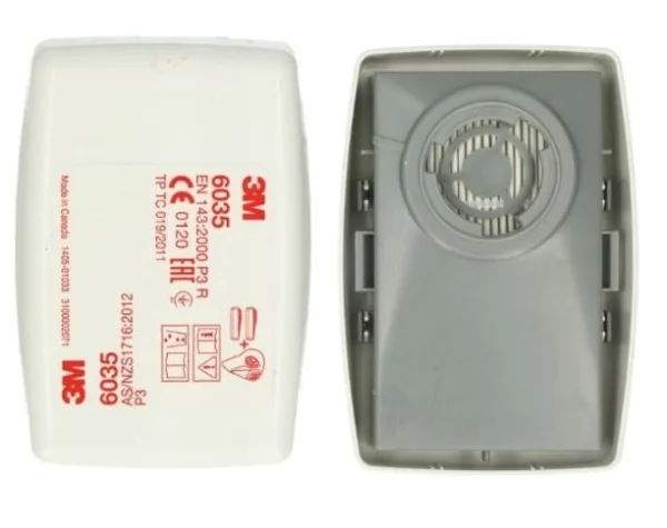 Skuteczna Ochrona Przed Pyłami i Substancjami Toksycznymi #Filtr 3M 6035 P3 - zdjęcie 3