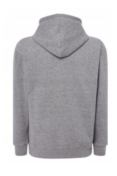 Bluza Dresowa z Kapturem Hood szara, zapinana na zamek - zdjęcie 2