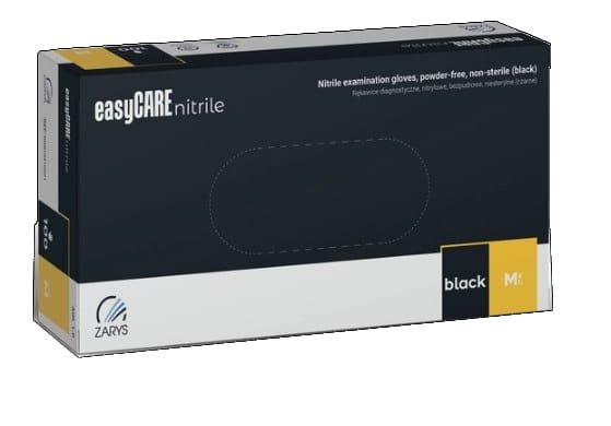 Nitrylowe Rękawiczki easyCARE Black - Komfort i Ochrona w Każdej Sytuacji - zdjęcie 4