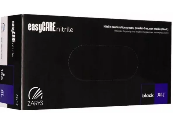 Nitrylowe Rękawiczki easyCARE Black - Komfort i Ochrona w Każdej Sytuacji - zdjęcie 8