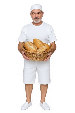 Spodnie Piekarskie 3/4 100% bawełny #Komfort i Profesjonalizm w Twojej Kuchni