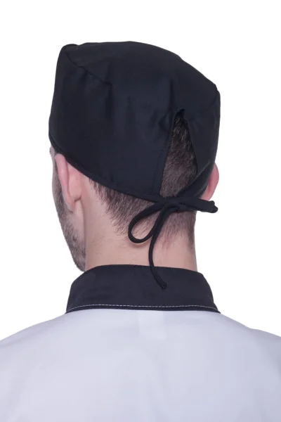 Czepek gastronomiczny wiązany - zdjęcie 3