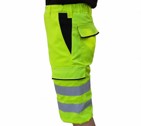 Spodnie robocze krótkie odblaskowe - zdjęcie 15