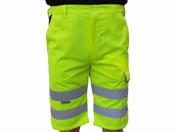 Spodnie robocze krótkie odblaskowe - zdjęcie 18
