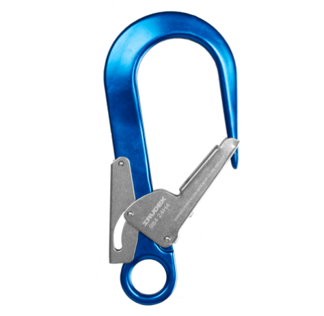 Irudek 984 – lekki hak aluminiowy asekuracyjny z certyfikatem EN 362