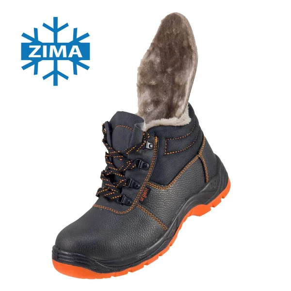 Trzewiki robocze zimowe URGENT 106 S3, skórzane, ocieplane, antypoślizgowe SRC - zdjęcie 2