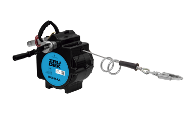 IRUDEK System kotwiczący BIGBULL – pozioma lina życia z napinaczem i wskaźnikiem upadku