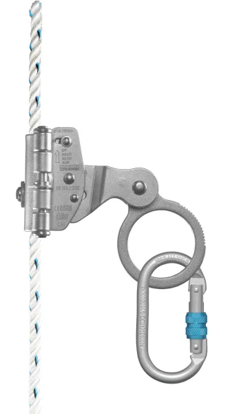 IRUDEK Samozaciskowe urządzenie zabezpieczające ERGOSTOP z systemem antypanicznym do lin 14 mm - zdjęcie 3