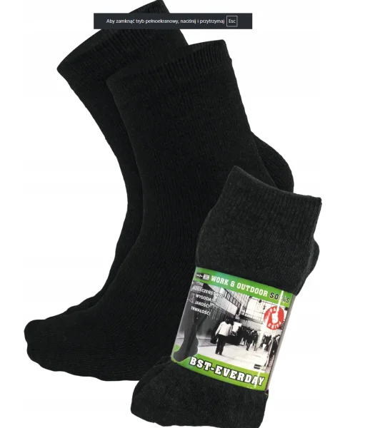 Uniwersalne Skarpety Bawełniane EVERYDAY ALL – Do Pracy i Na Co Dzień 40-46