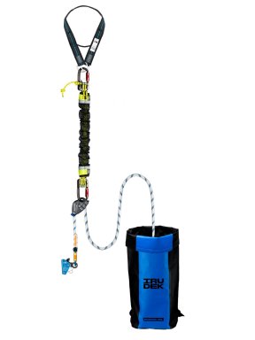 Irudek RK3 RESCUE KIT 30 m zestaw ratowniczy do ewakuacji EN 363, do 140 kg
