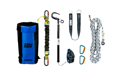 Irudek RK2 RESCUE KIT 30 m zestaw ratowniczy do ewakuacji z tyczką, EN 363, do 140 kg