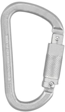 Irudek STEELSAFE 989 karabinek stalowy, zatrzaśnik, wytrzymałość 40 kN