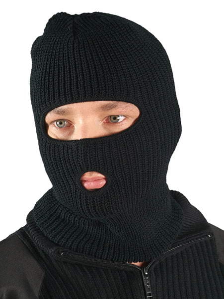 Kominiarka pod kask dwa otwory - zdjęcie 2