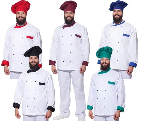 Bluza kucharska dwukolor All długi rękaw - zdjęcie 65