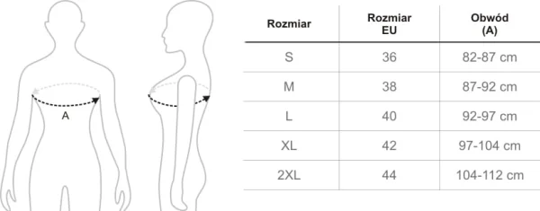 Bluzka damska OXFORD z krótkim rękawem - zdjęcie 5