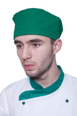 Czapka kucharska krótka z regulacją - zdjęcie 4