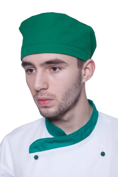 Czapka kucharska krótka z regulacją - zdjęcie 4