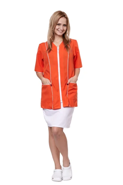 Fartuch damski DIANA z rękawem - zdjęcie 26