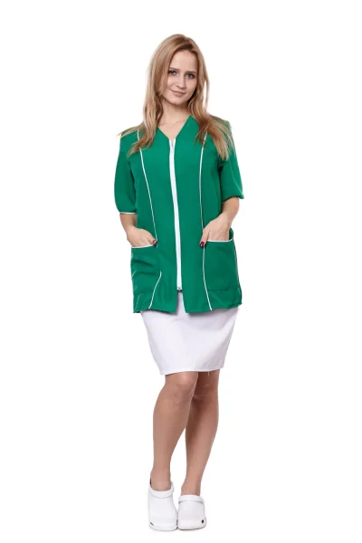 Fartuch damski DIANA z rękawem - zdjęcie 27