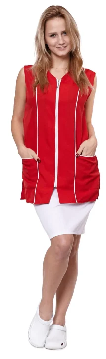 Fartuch damski Doris beżowy L-12186