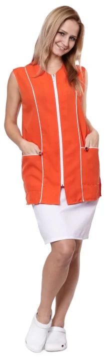 Fartuch damski Doris beżowy M-12143