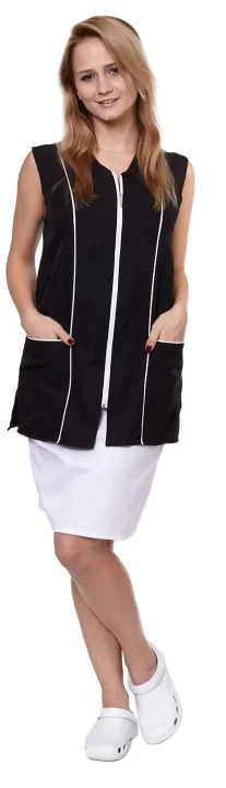 Fartuch damski Doris beżowy M-12145