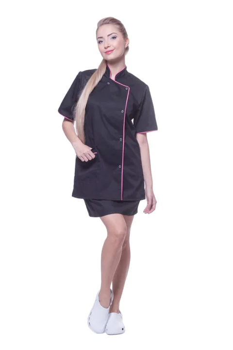 Fartuch damski Ala limonkowy S-15099