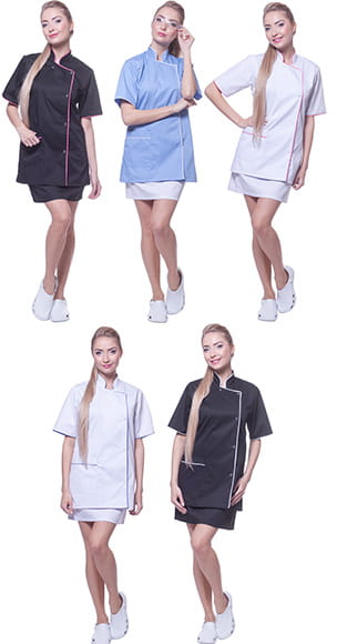 Fartuch damski Ala asymetryczny - zdjęcie 85