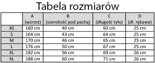 Fartuch damski Julia biała r.L-10389