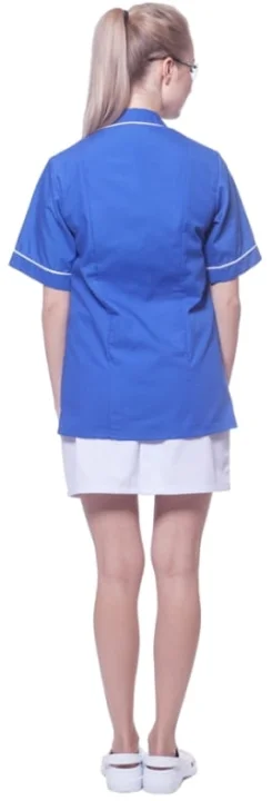 Fartuch damski Maja błękitny L-14903