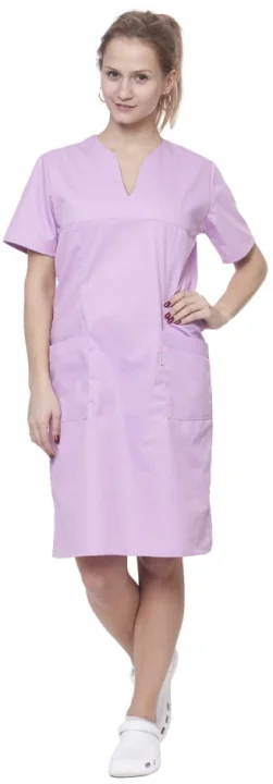 Fartuch  elanobawełna Zuza łososiowa r.XL-10052