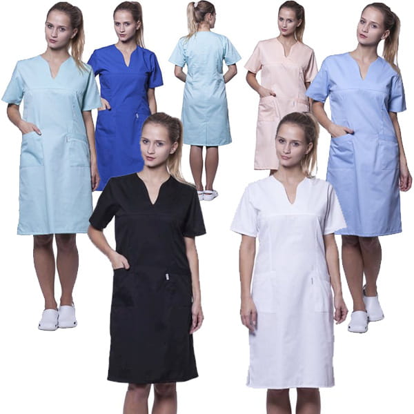 Fartuch  elanobawełna Zuza czarna r.XL-10027