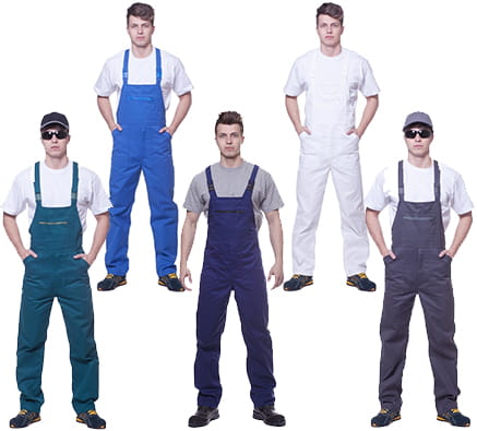 Spodnie robocze ogrodniczki ALL-1930