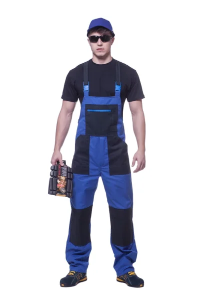 Spodnie robocze ogrodniczki DWUKOL - zdjęcie 4