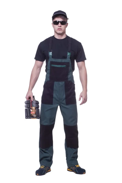 Spodnie robocze ogrodniczki DWUKOL - zdjęcie 6